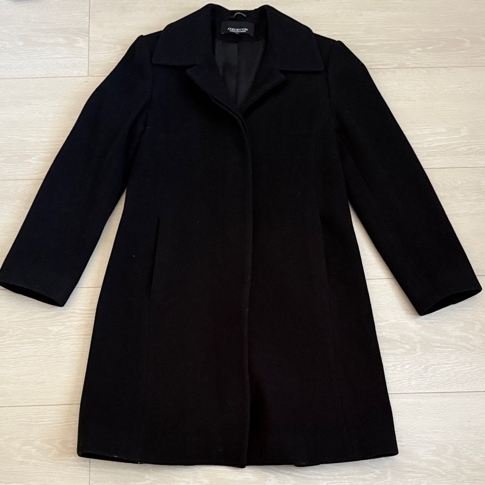 Jones New York Black Trench Coat